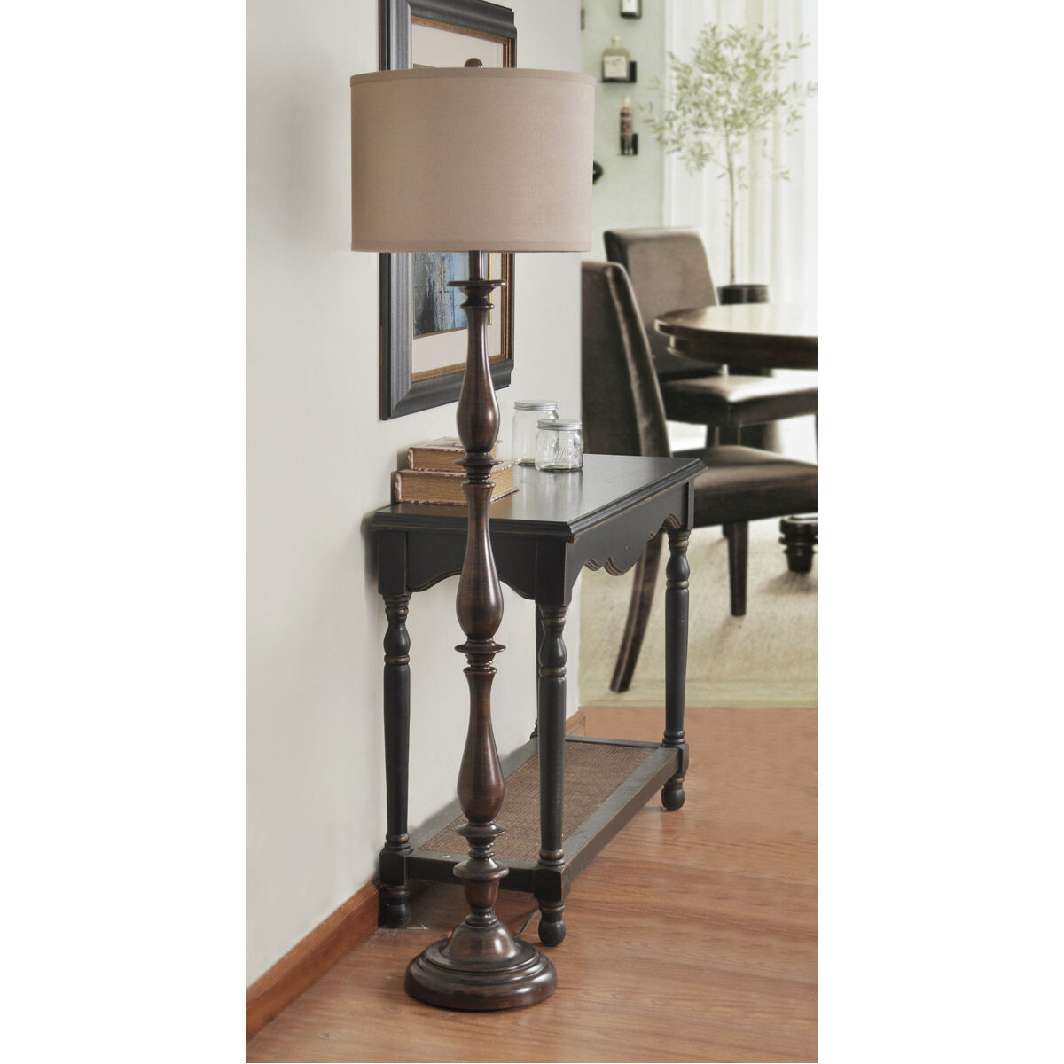 Signature 61 inch 100 watt Charlton Bronze Floor Lamp Portable Light